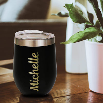 Personalised Cup Custom Engraved Perfect for Whisky, Coffee, Vodka or Wine - Hoolaroo