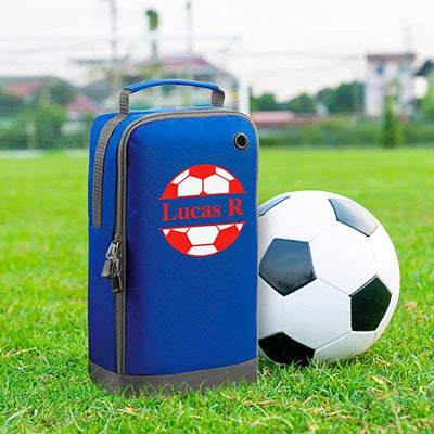 Personalised Football Boot Bag - Kids Kit Bag for School Gift - Girls & Boys Sport - Hoolaroo