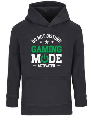 Boys' Black Gamer Hoodie Ages 5-13 | 'Do Not Disturb Gaming Mode Activated' Sweatshirt | Perfect Gaming Gifts for Kids - Hoolaroo