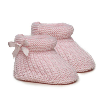 Personalised Pink Bunny Gift Set Booties, Baby Girl Blanket, Bib, Babies Newborn Gift New Present Suitcase Box Gifts Keepsake Grey Hamper