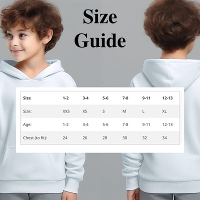 Custom Kids Hoodie: Personalised Photo & Text Design - Pink Girls Sweatshirt - Hoolaroo